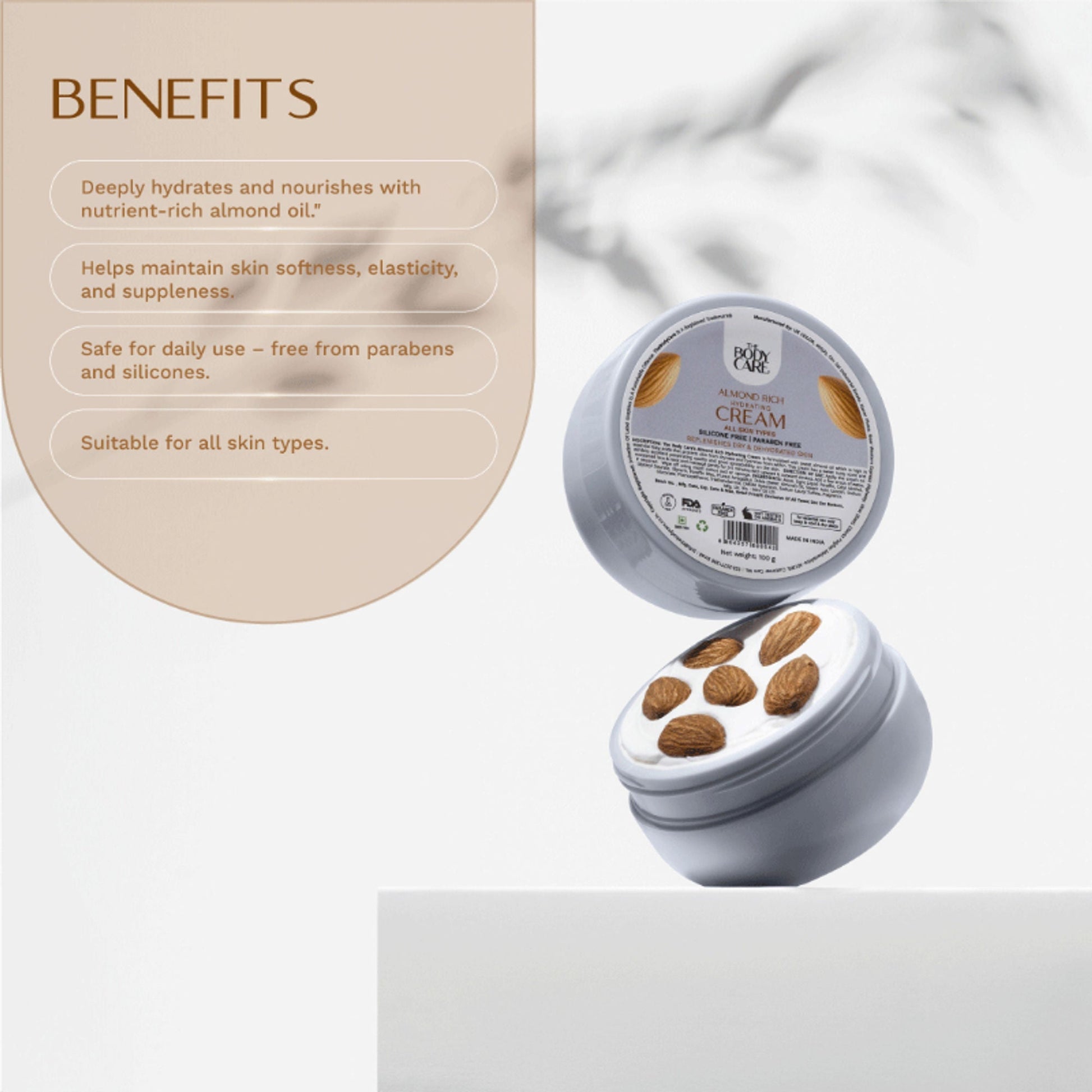 The Body Care Almond Cream  Grab2Buy The Body Care Grab2Buy