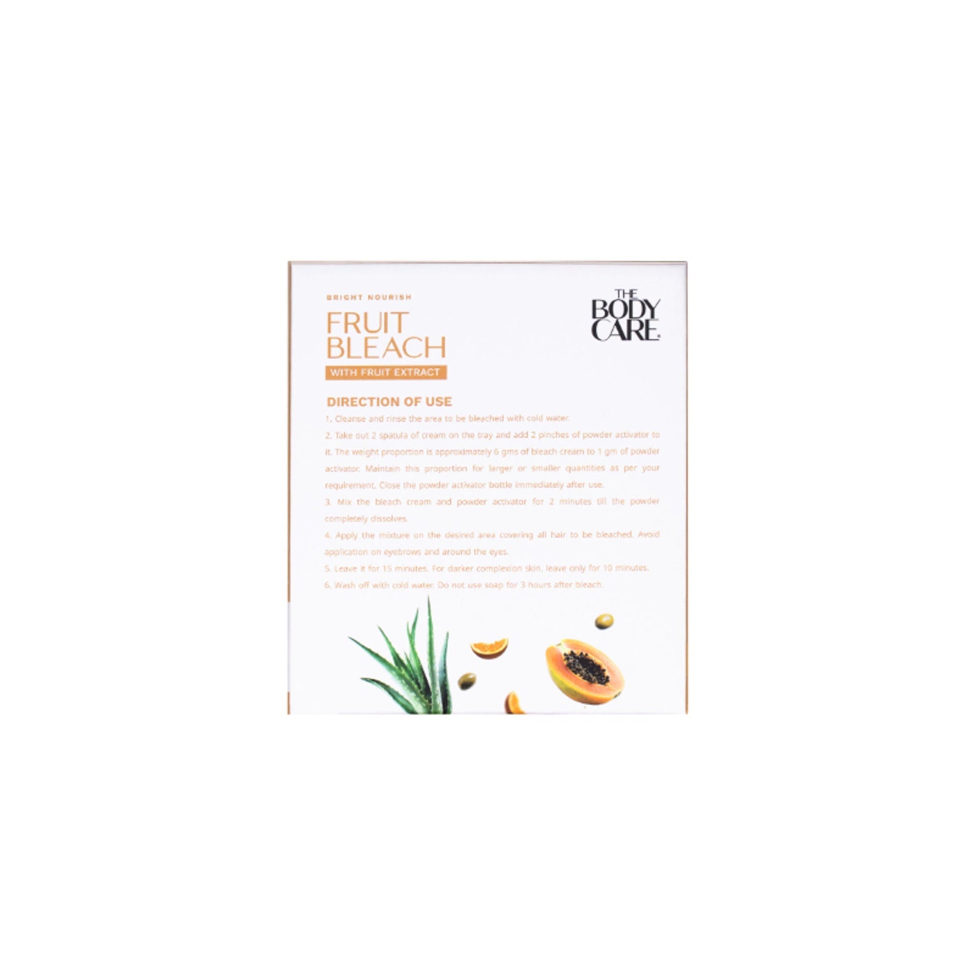 The Body Care Fruit Bleach Cream  Grab2Buy The Body Care Grab2Buy
