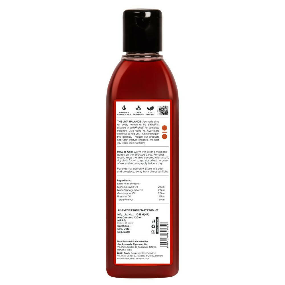 Jiva Ayurveda Pain Calm Oil 