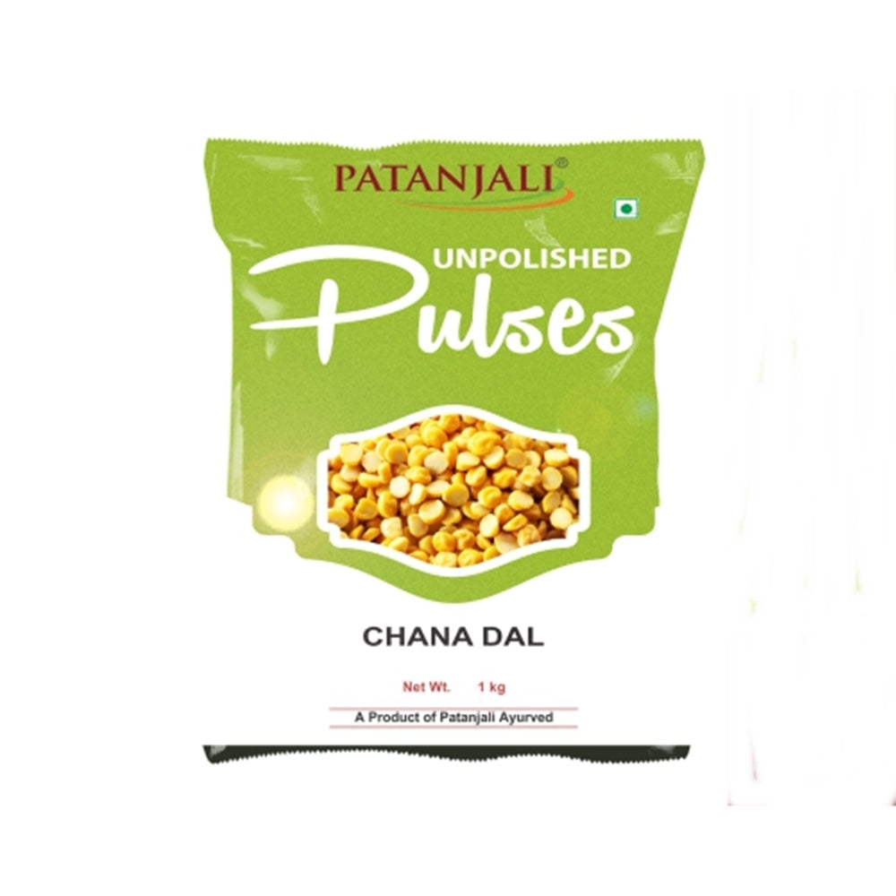 Patanjali Unpolished Chana Dal (1 kg) - Grab2buy