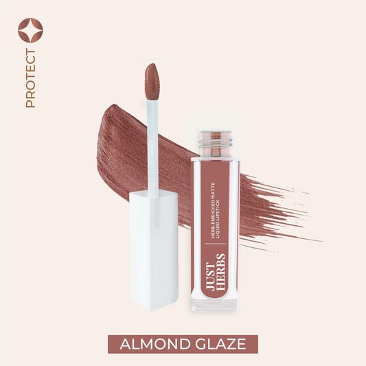 Herb-enriched Matte Liquid Lipstick - Almond_Glaze_17