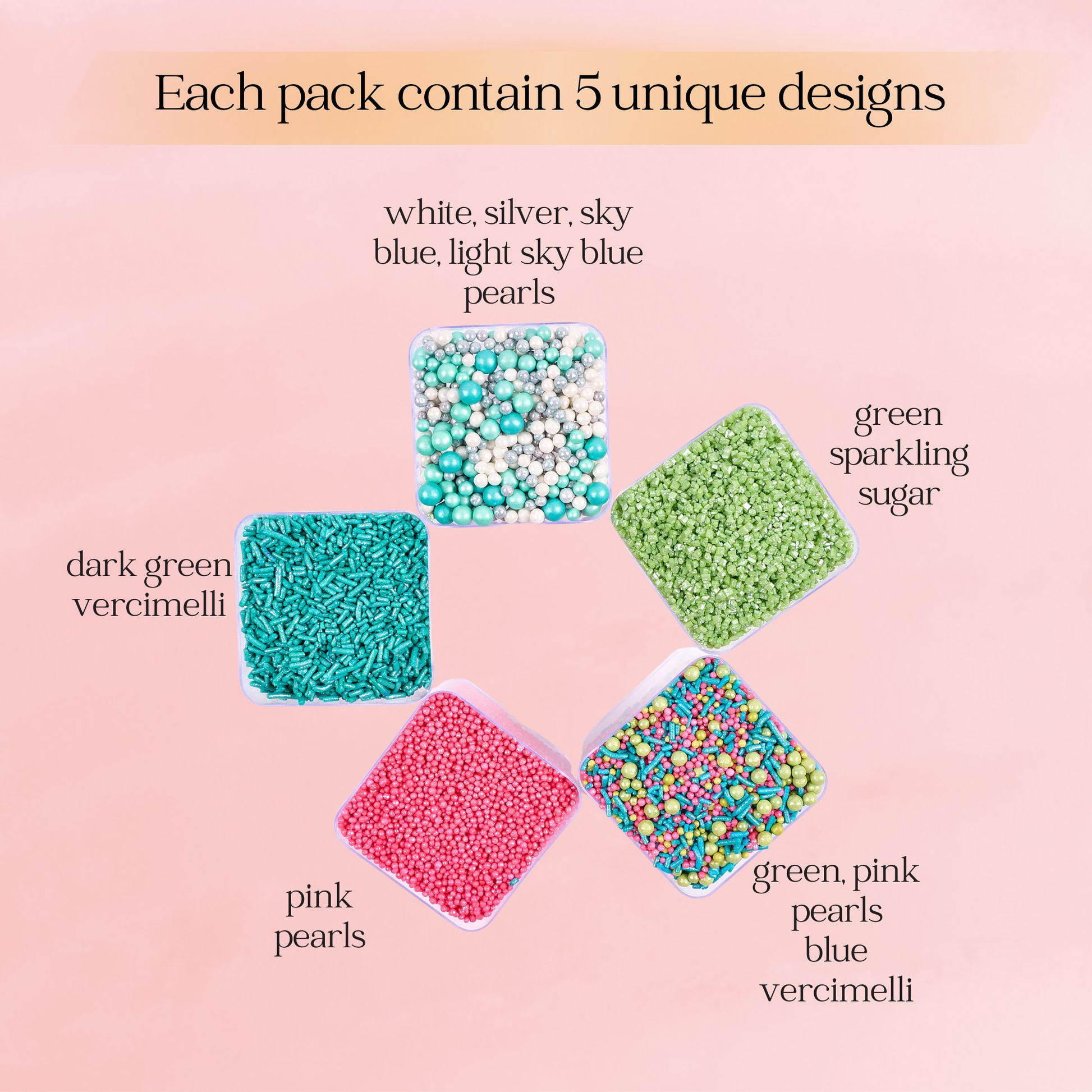 Confect Fusion Mashup Sprinkles FM Multipack 15