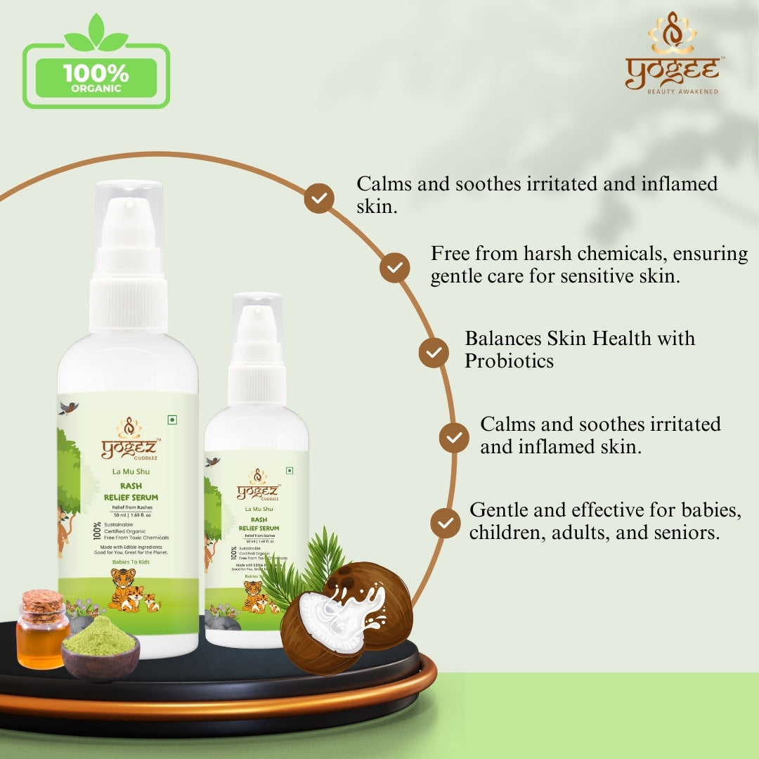 Yogez La Mu Shu Rash Relief Serum  Grab2Buy Yogez Grab2Buy