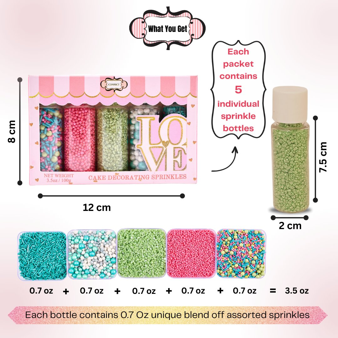 Confect Fusion Mashup Sprinkles FM Multipack 15