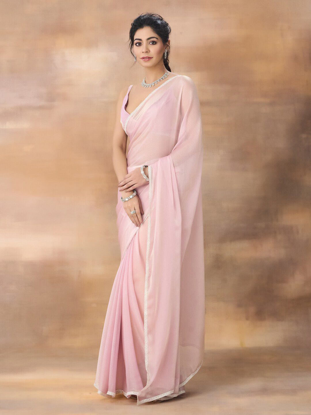 kasee Embellished Beads and Stones Saree