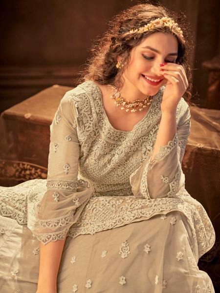 Myra Chikoo Heavy Embroidered Gharara Suit