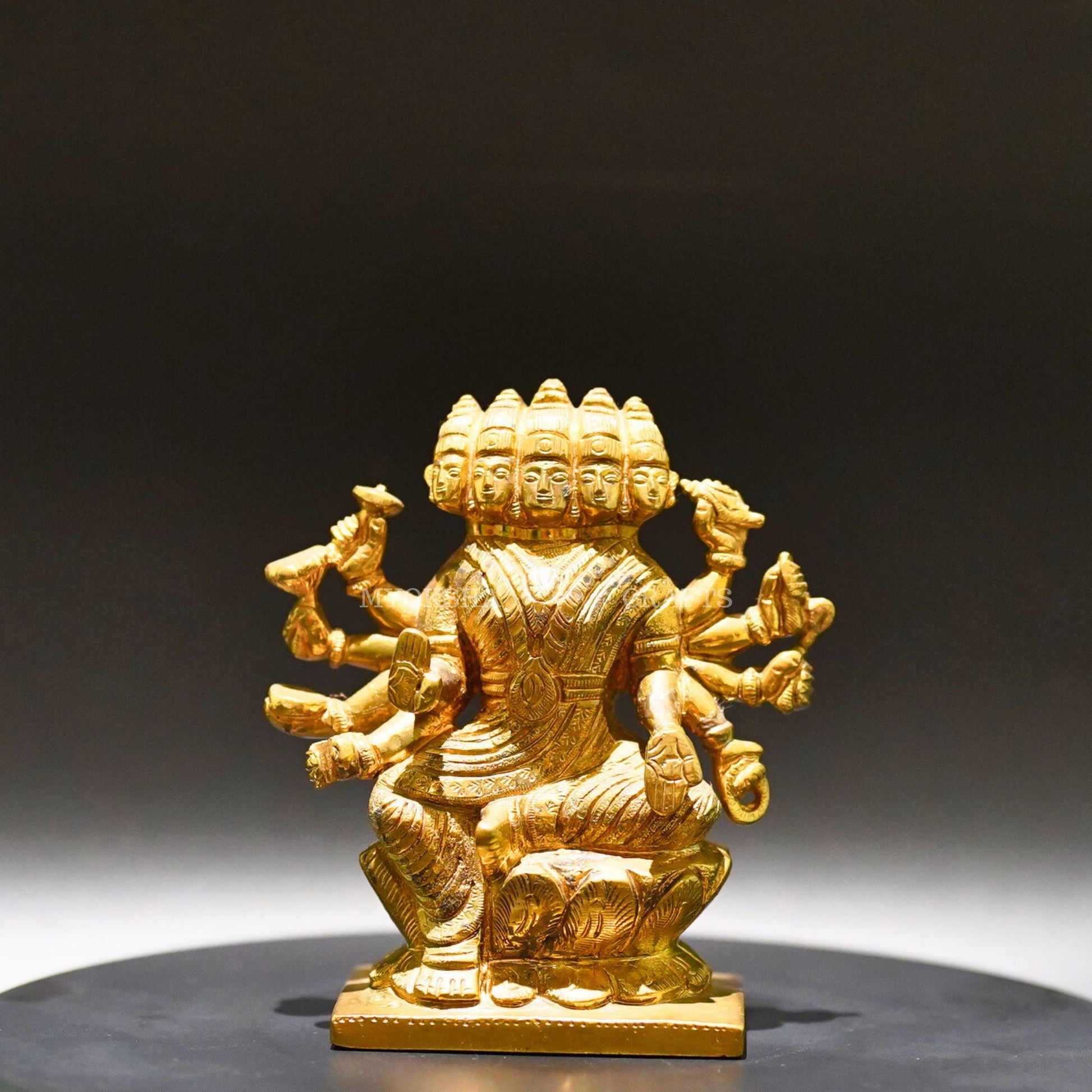 Brass Devi - Goddess of Power and Devotion - 1