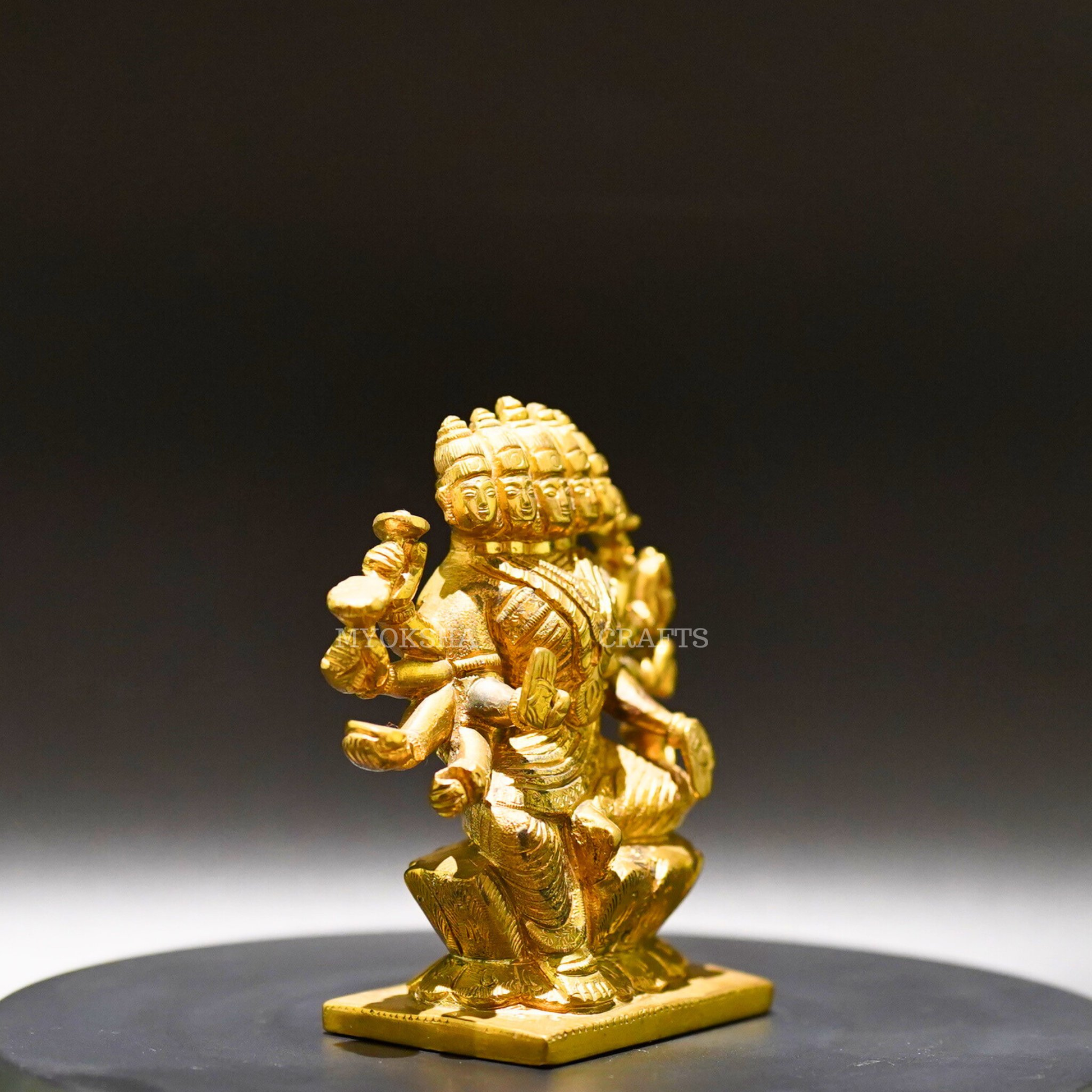 Brass Devi - Goddess of Power and Devotion - 2