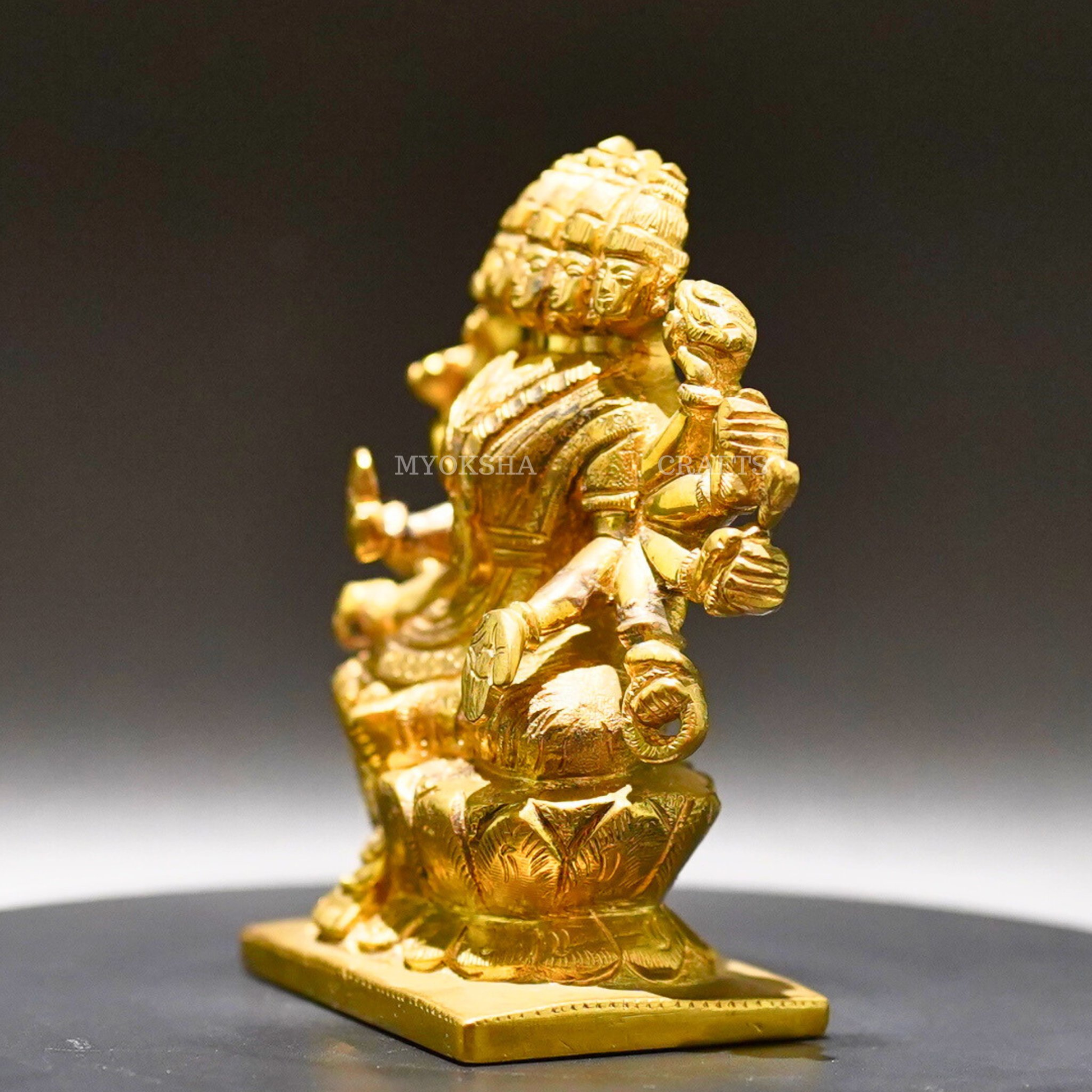 Brass Devi - Goddess of Power and Devotion - 4