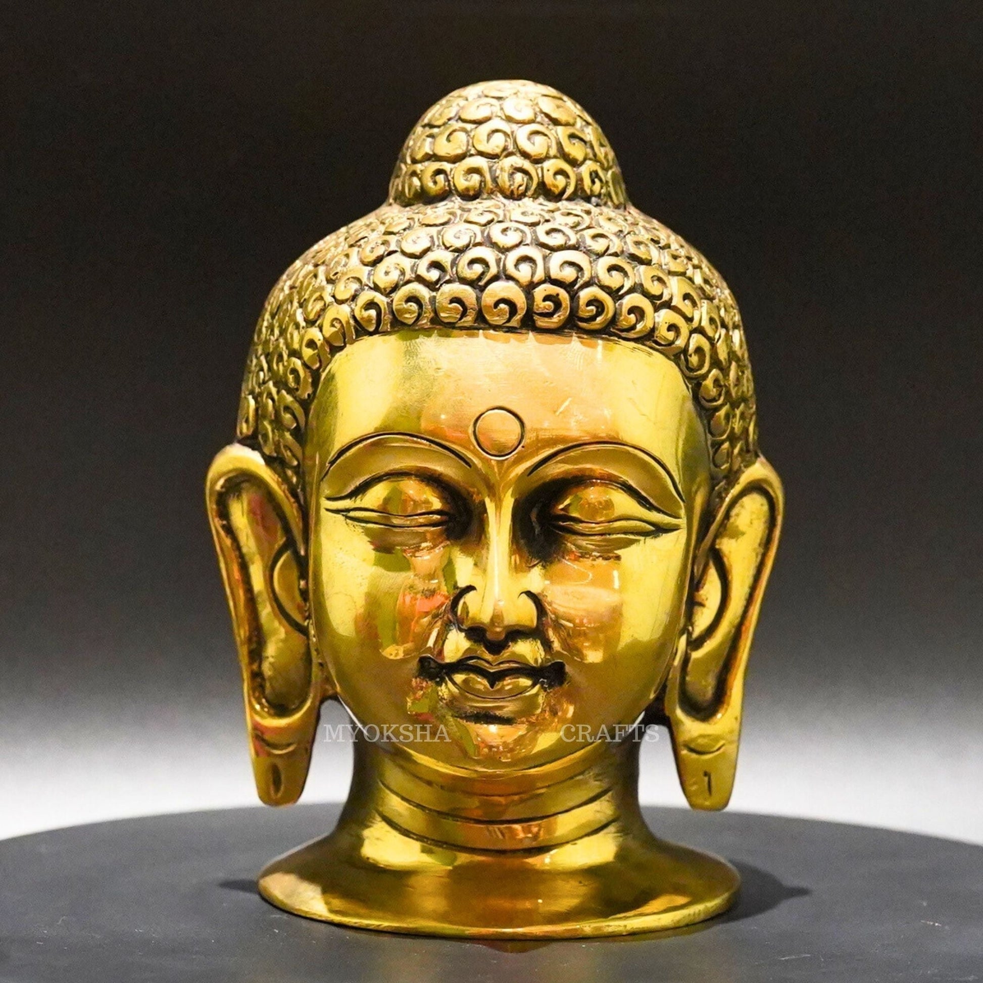 Brass Buddha Idol  - 1