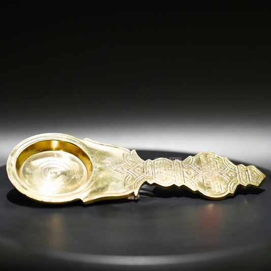 Brass Karpoor Aarti - Spiritual Fragrance for Homes - 1
