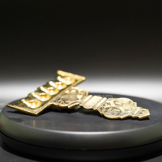 Brass Panch Arti Set - A Divine Touch for Homes - 1
