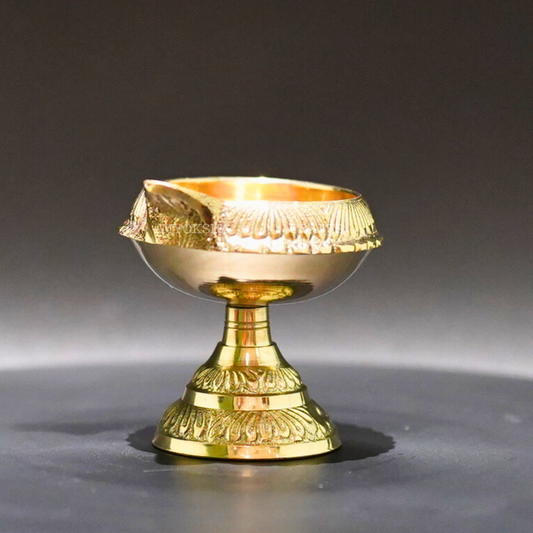 Kubera Deepa Stand - Divine Abundance for Spiritual Seekers - 1