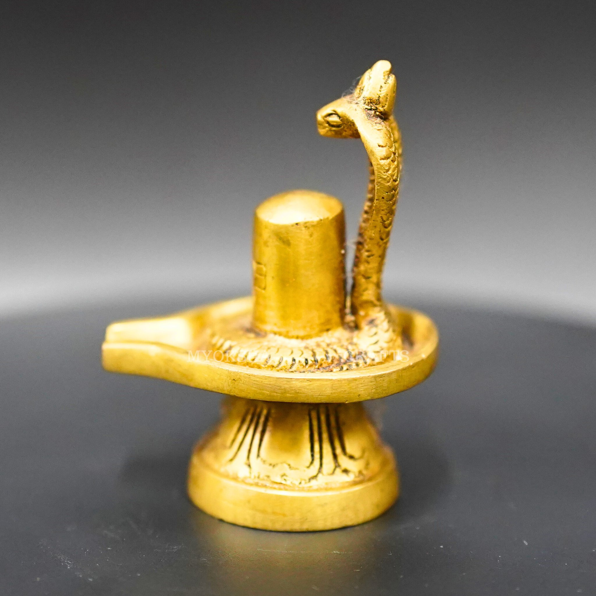 Shivaling with Cobra Idol - Embrace the Divine Energy of Lord Shiva - 2