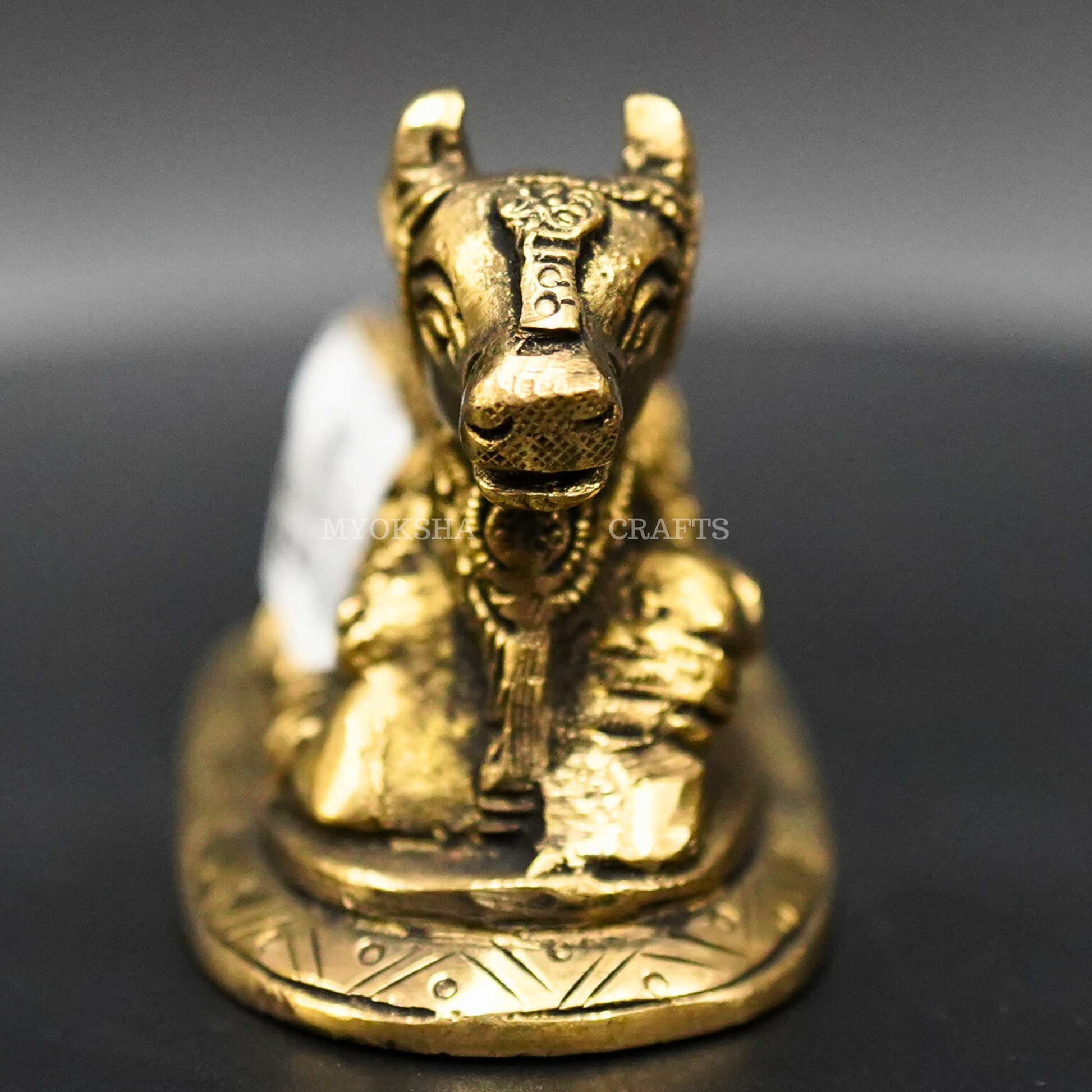 Brass Nandi Idol - 1