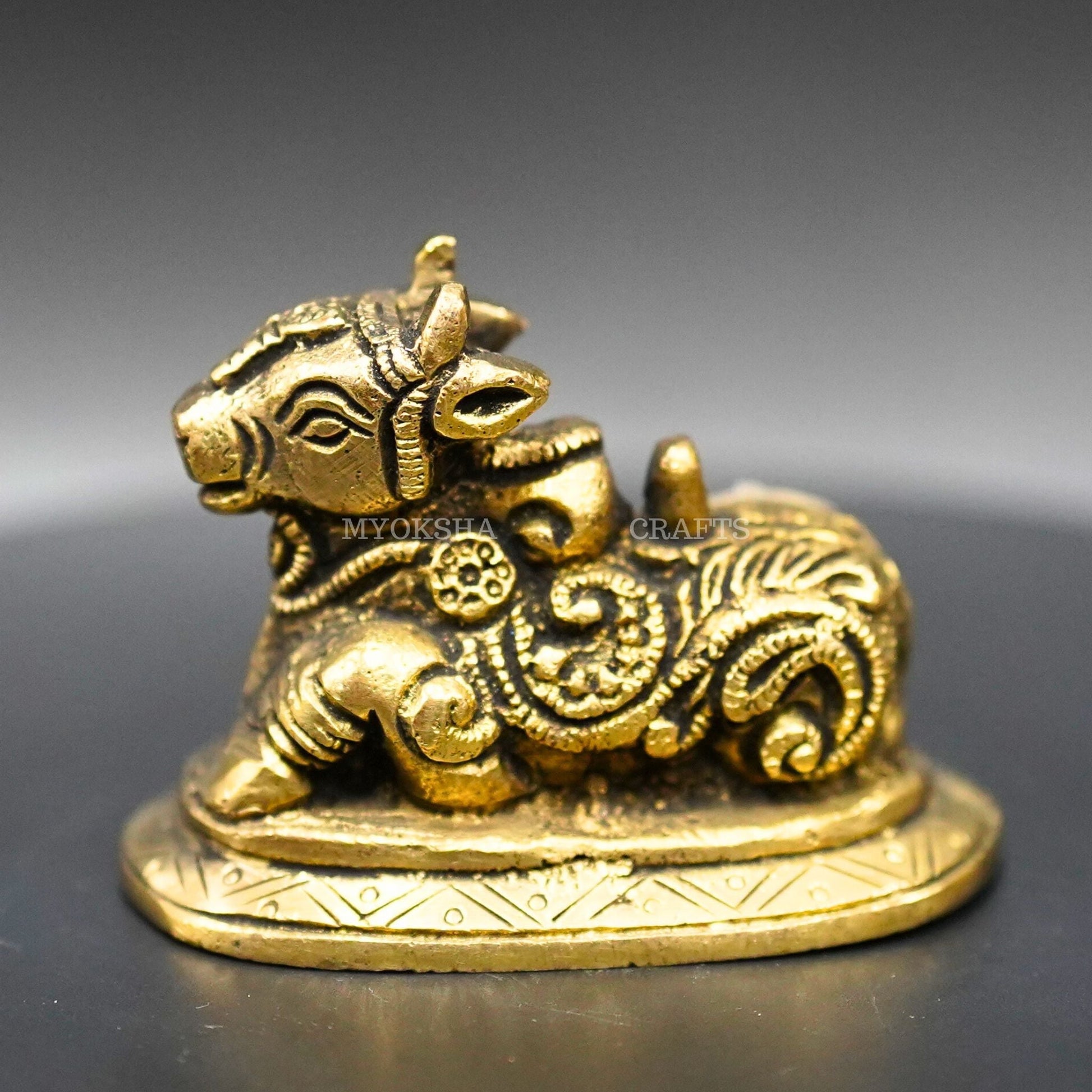 Brass Nandi Idol - 2