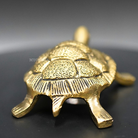 Brass Tortoise Idol - 2