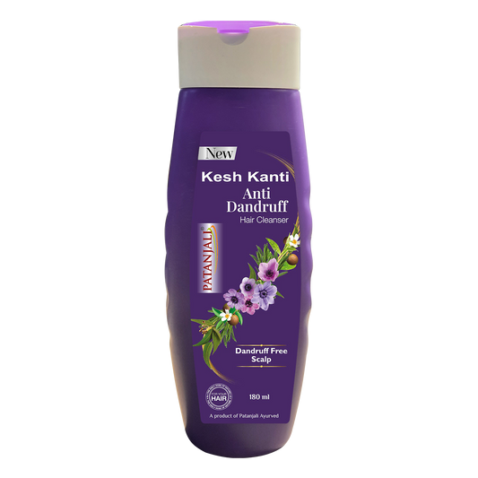 Patanjali Kesh Kanti Anti Dandruff Shampoo | Herbal Dandruff Control & Scalp Care Shampoo 