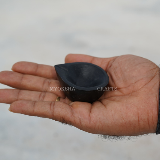Black Stone (Krishnashila) Diya - 1