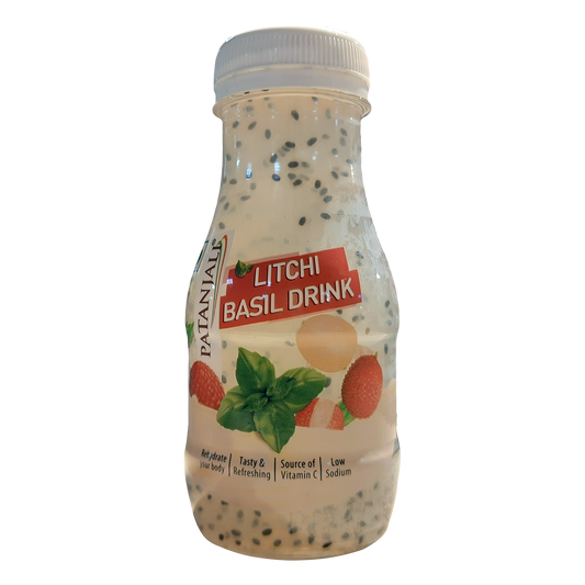 Patanjali Litchi Basil Drink | Swadesiicart