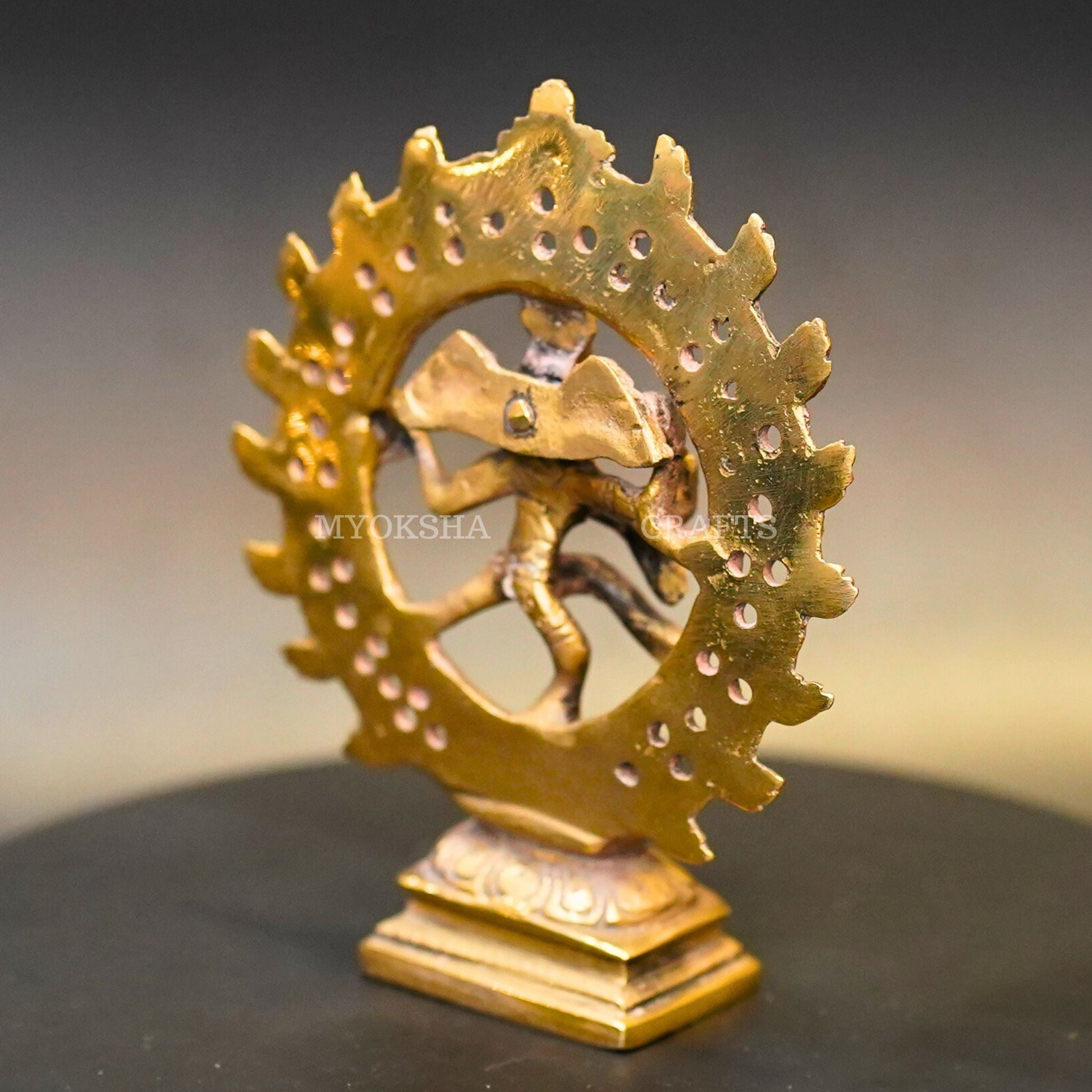 Brass Nataraja Idol - 3