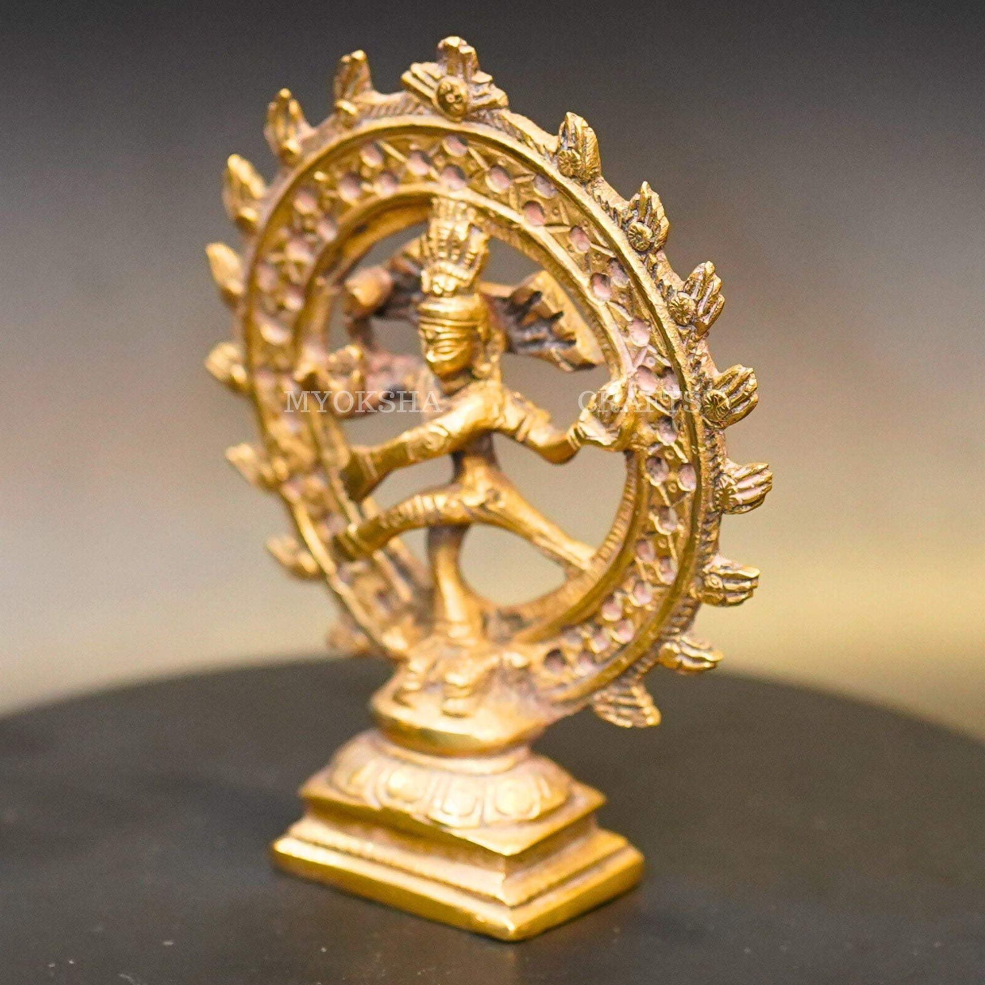 Brass Nataraja Idol - 4