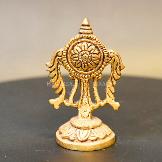 Brass Chakra Idol - 1