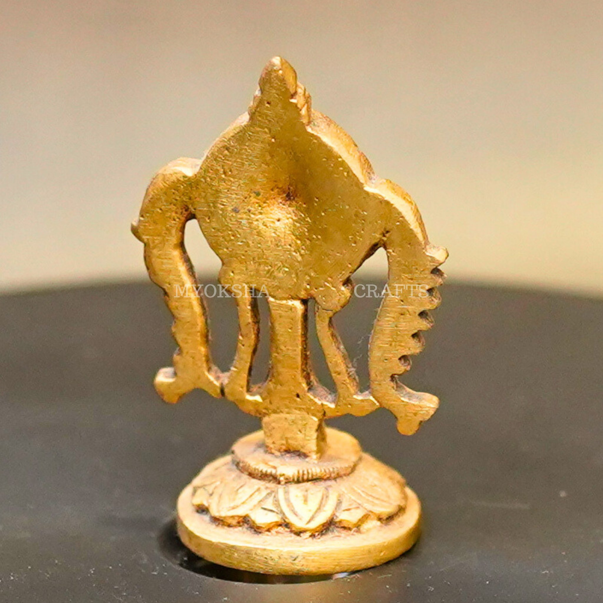 Brass Chakra Idol - 3