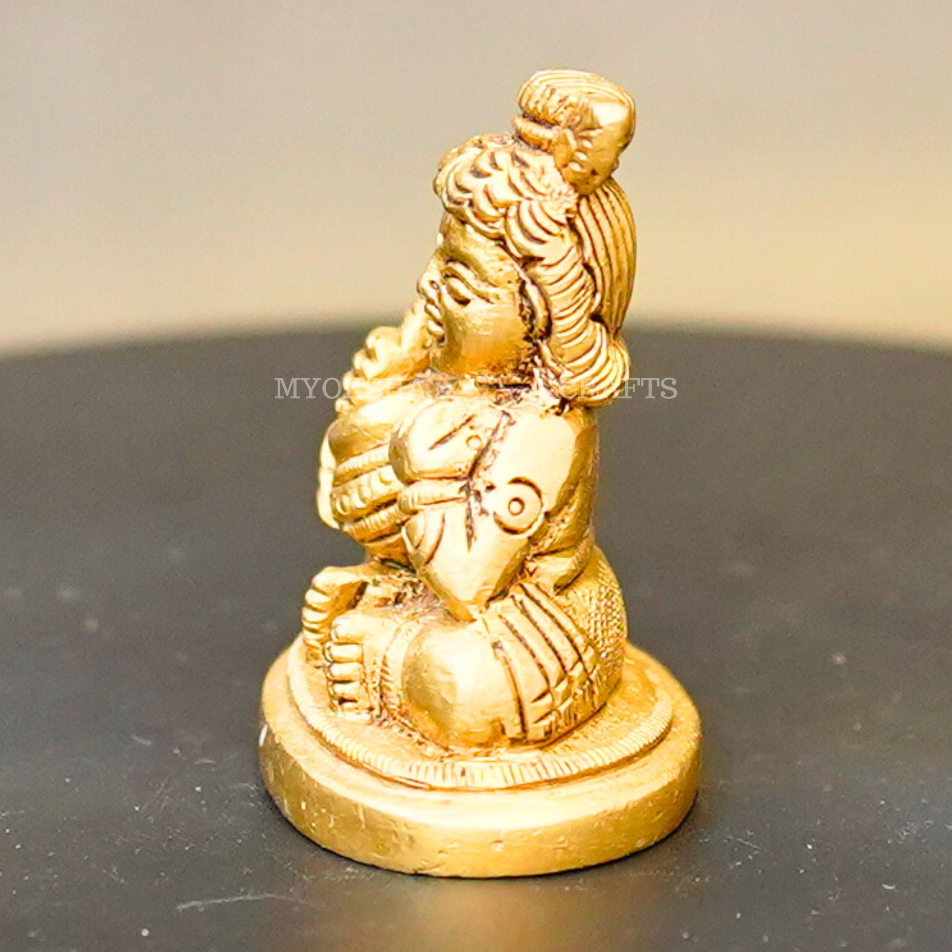 Brass Bala Krishna Idol - 4