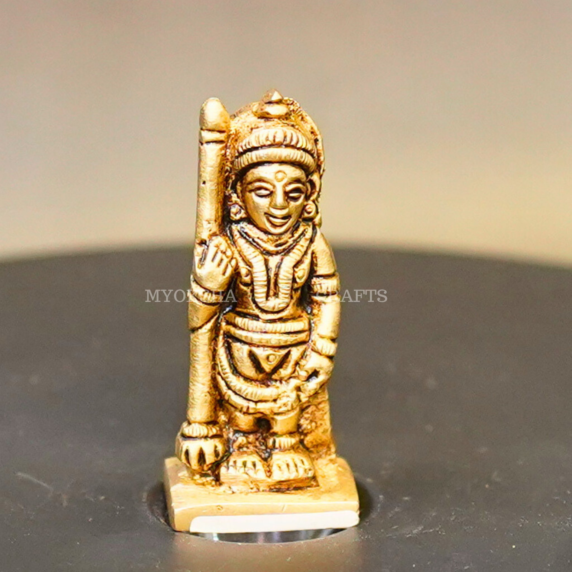Brass Udupi Krishna Idol - 1