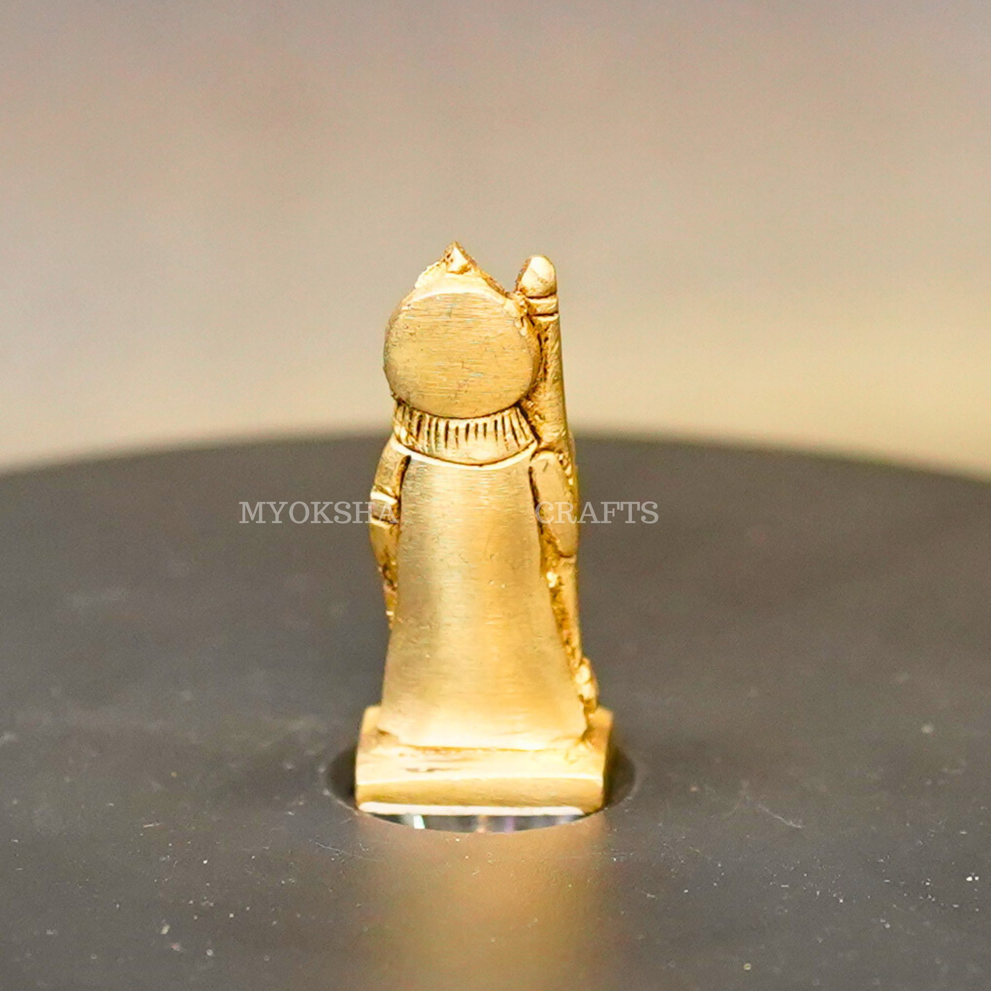 Brass Udupi Krishna Idol - 2