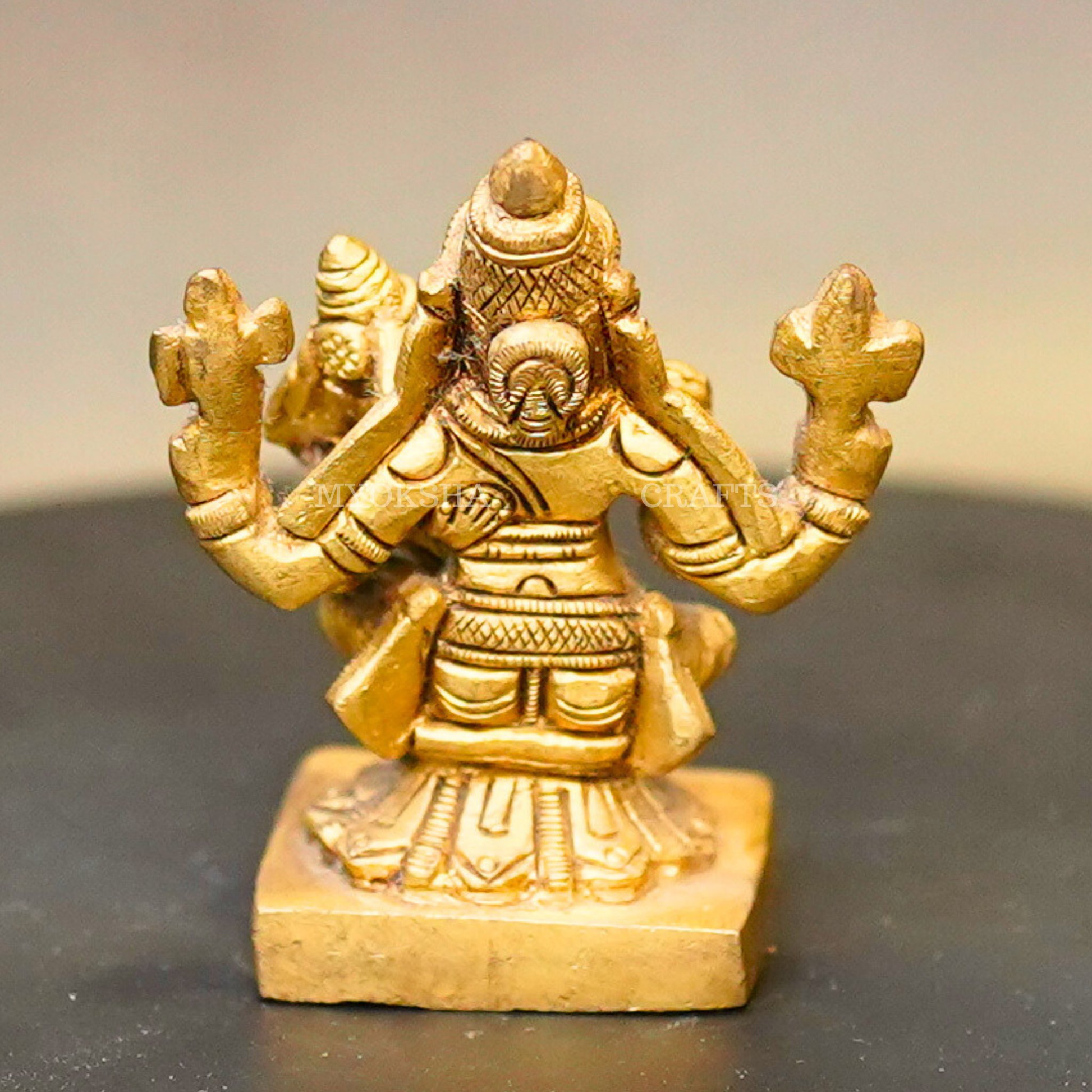 Brass Lakshmi Narasimha Idol - 3