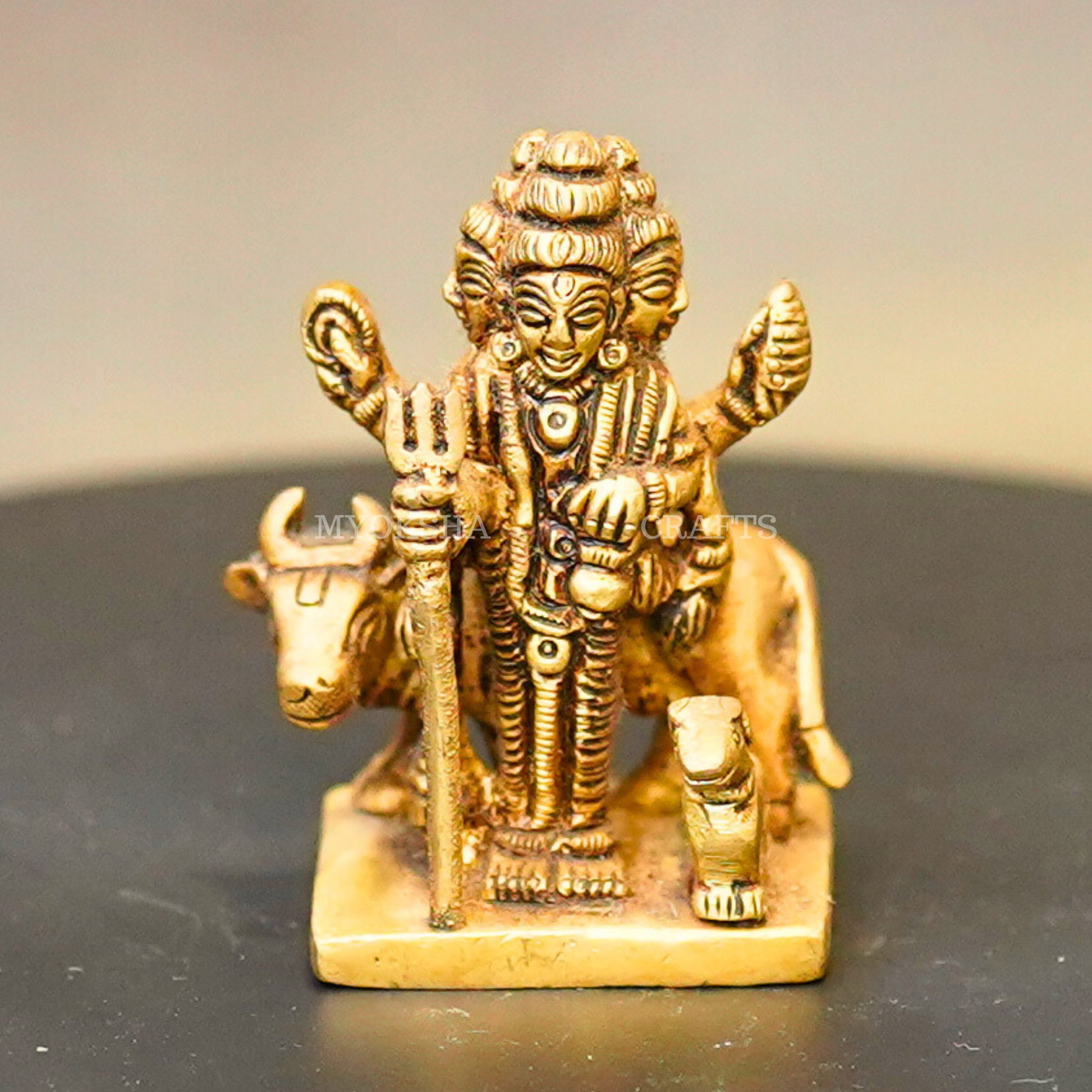 Brass Dattatreya Swamy Idol - 1