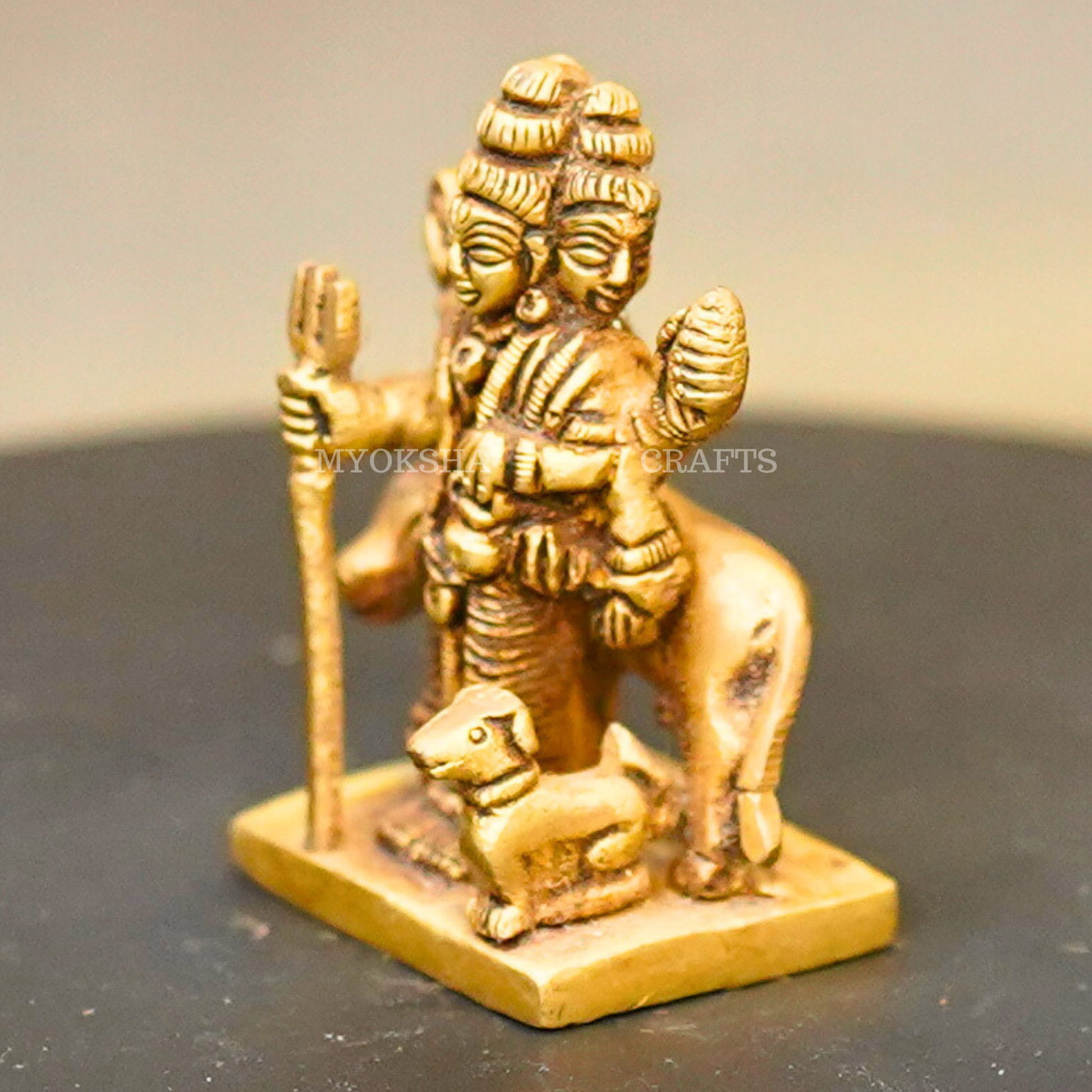 Brass Dattatreya Swamy Idol - 4