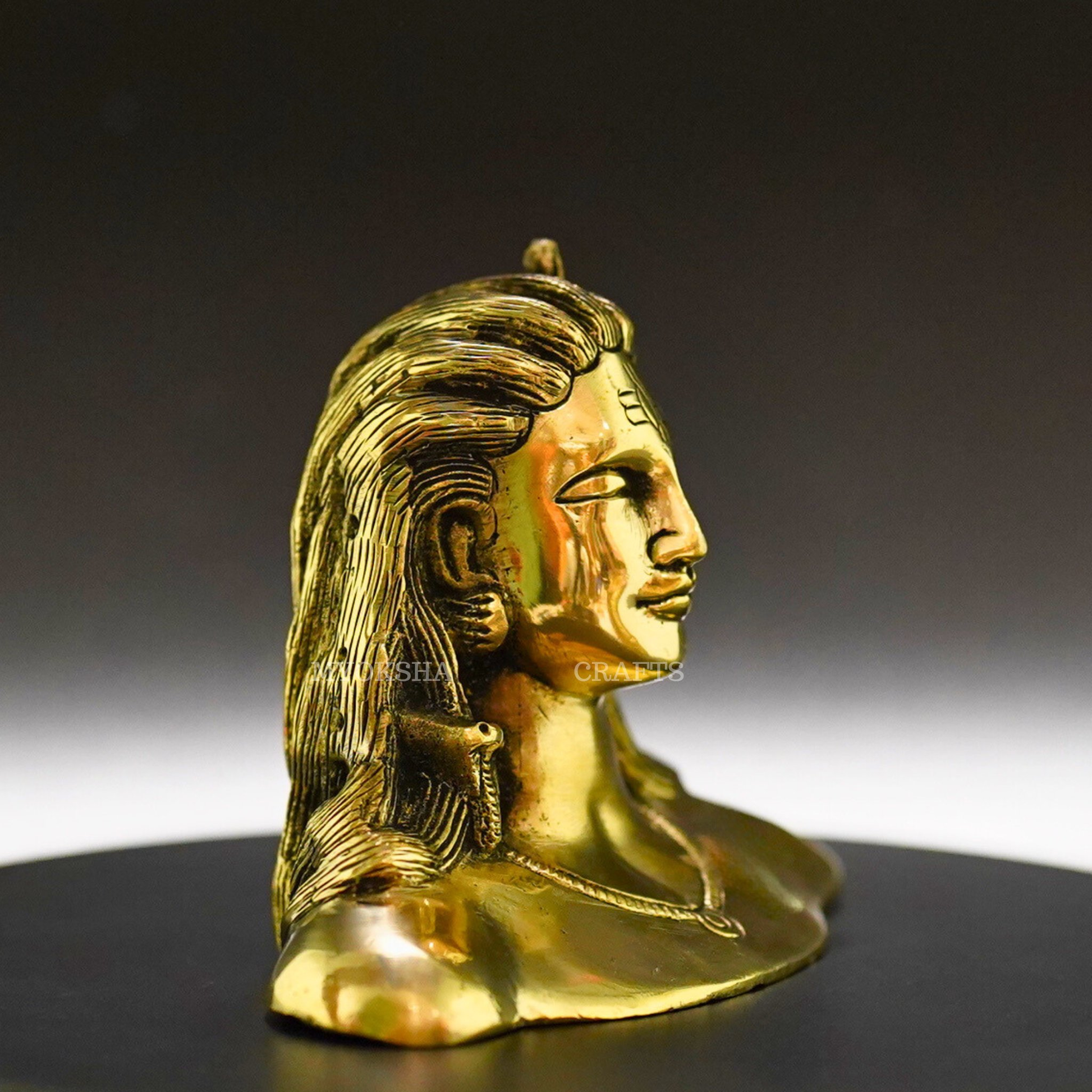 Brass Adiyogi Idols - 4