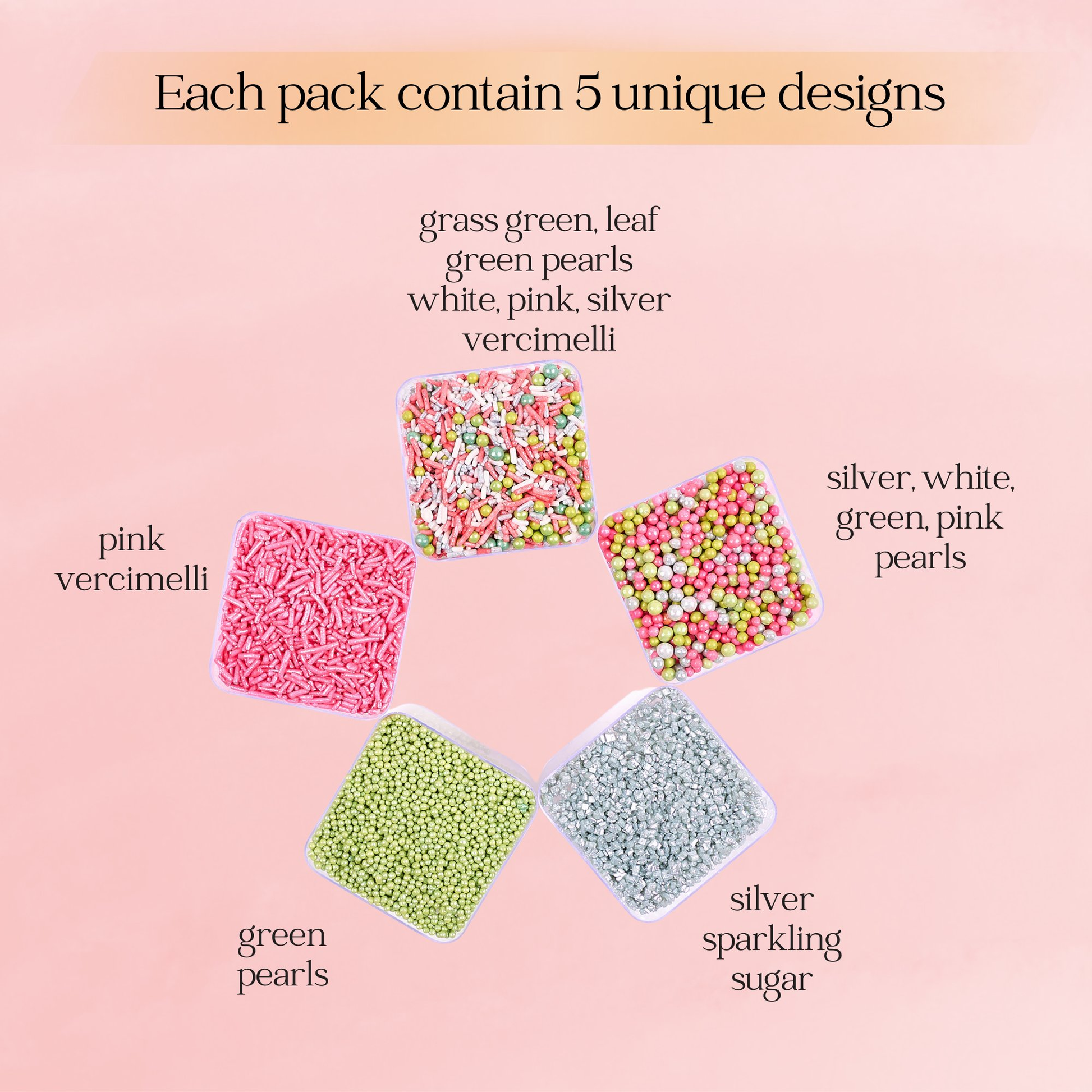Confect Fusion Mashup Sprinkles FM Multipack 16