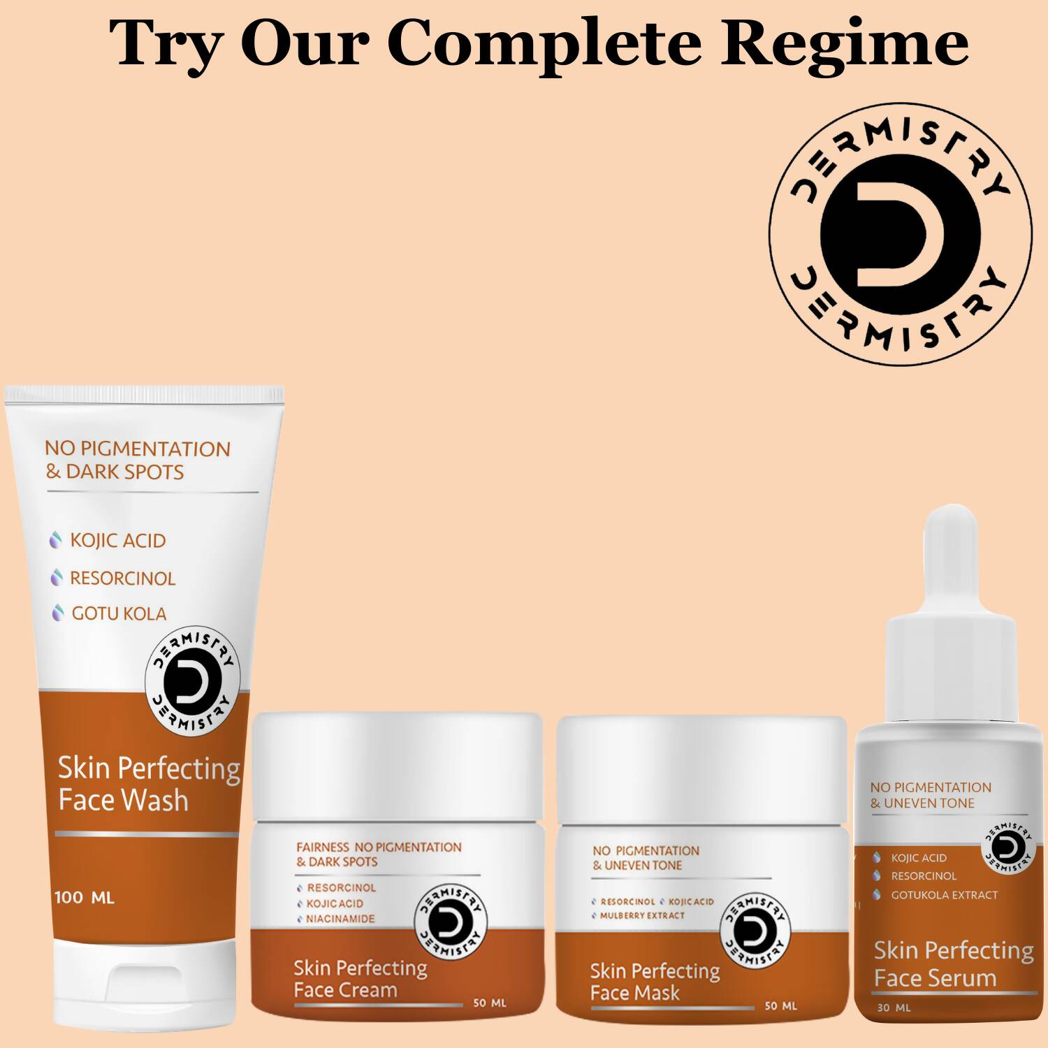 Dermistry Skin Perfecting Face Cream & Skin Perfecting Face Mask 