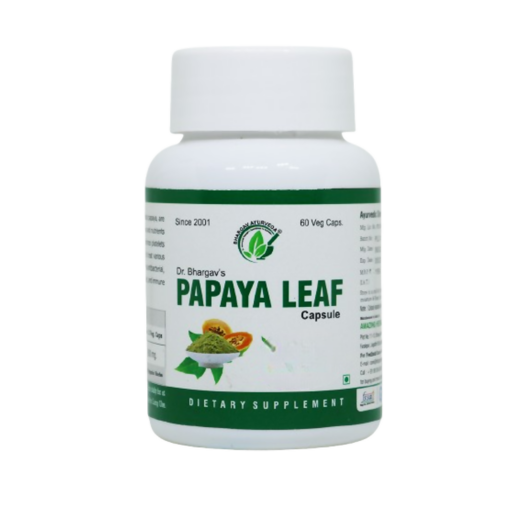 Dr.Bhargav’s Papaya Leaf Capsules 