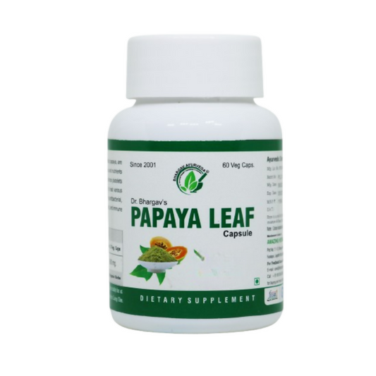 Dr.Bhargav’s Papaya Leaf Capsules 