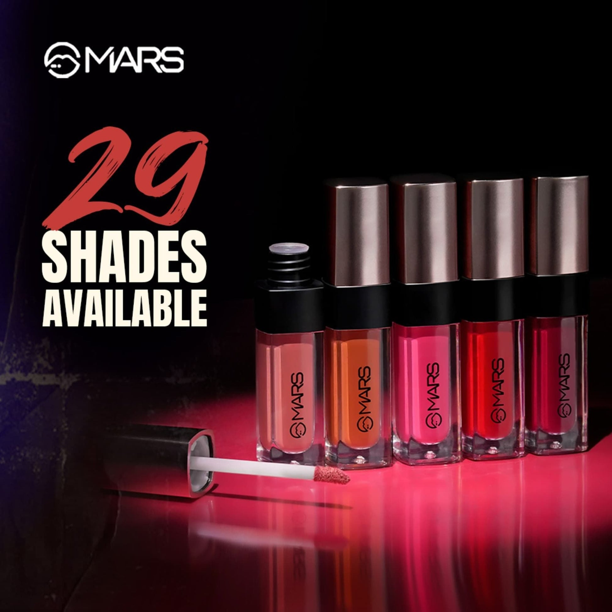 MARS Cosmetics Popstar Non Drying Liquid Mousse Lipstick - 28 Encore 