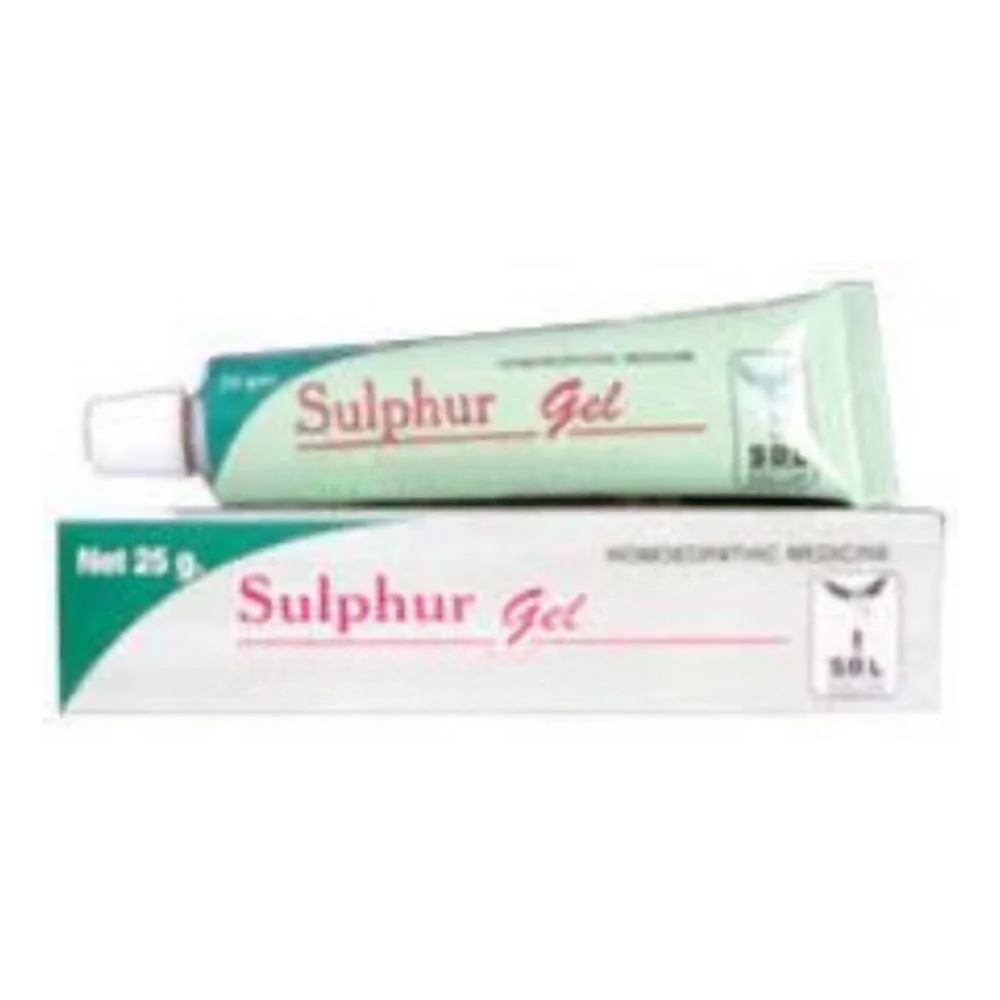 SBL Homeopathy Sulphur Gel 
