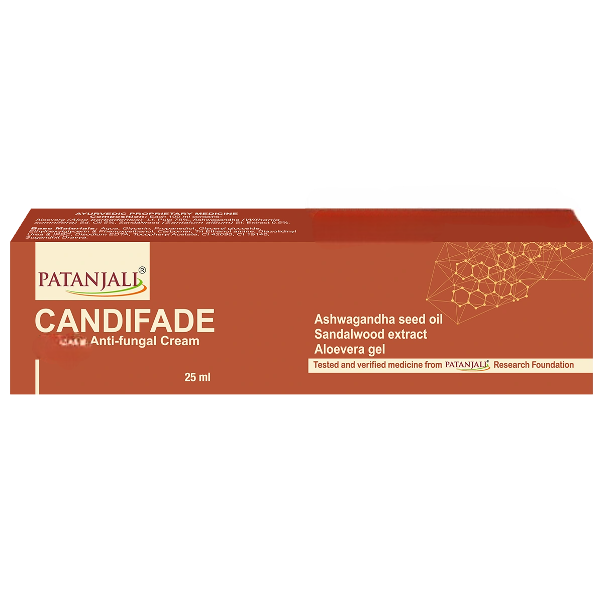Patanjali Candifade Anti Fungal Cream 