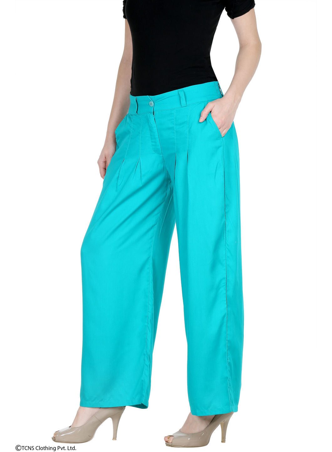 W for Woman Green Pants