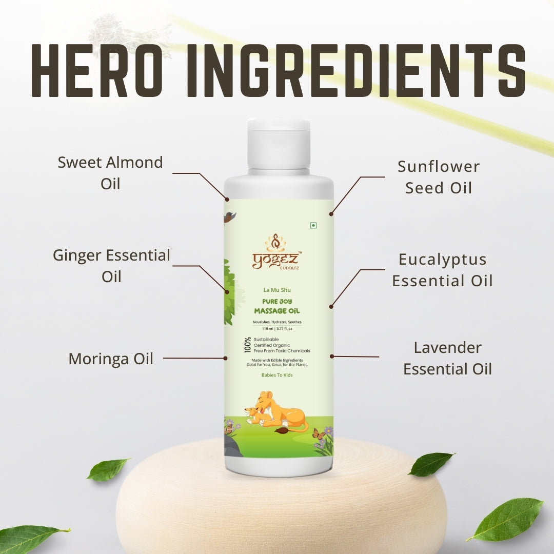 Yogez La Mu Shu Pure Joy Massage Oil  Grab2Buy Yogez Grab2Buy