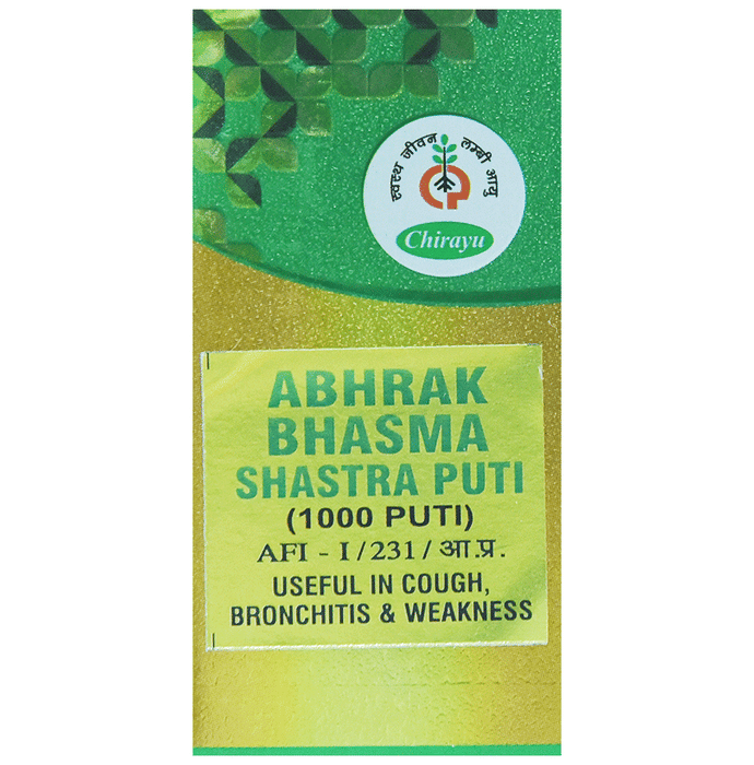 Chirayu Abhrak Bhasma Shastra 1000 Putti 