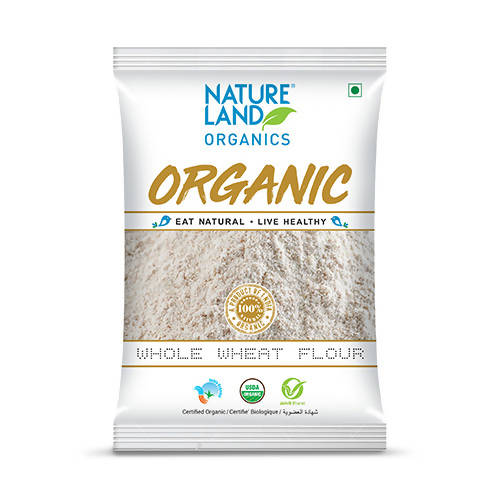 Nature Land Organics Whole Wheat Flour 