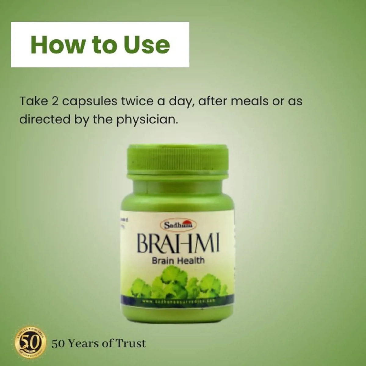 Sadhana Brahmi Capsules 