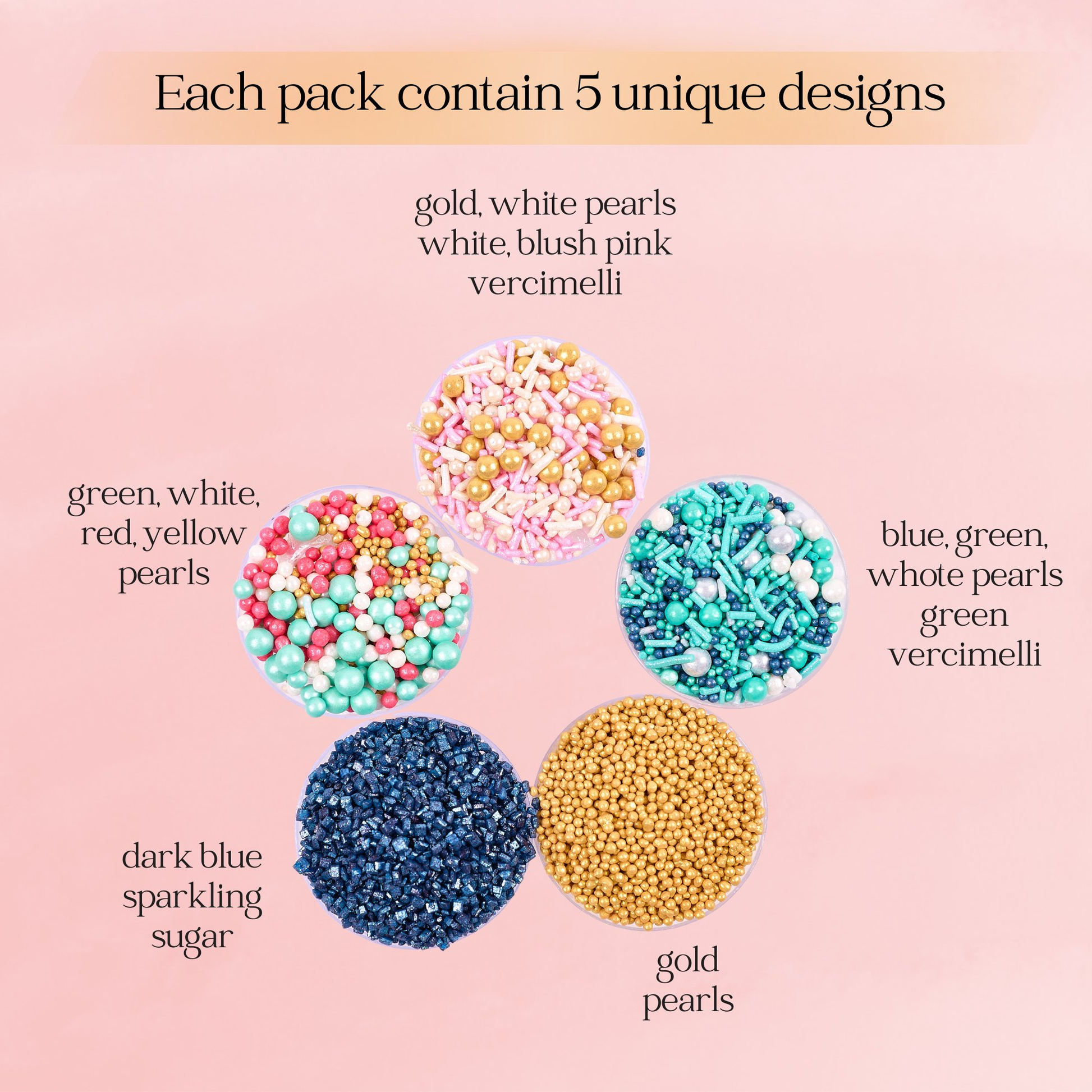 Confect Fusion Mashup Sprinkles FM Multipack 18