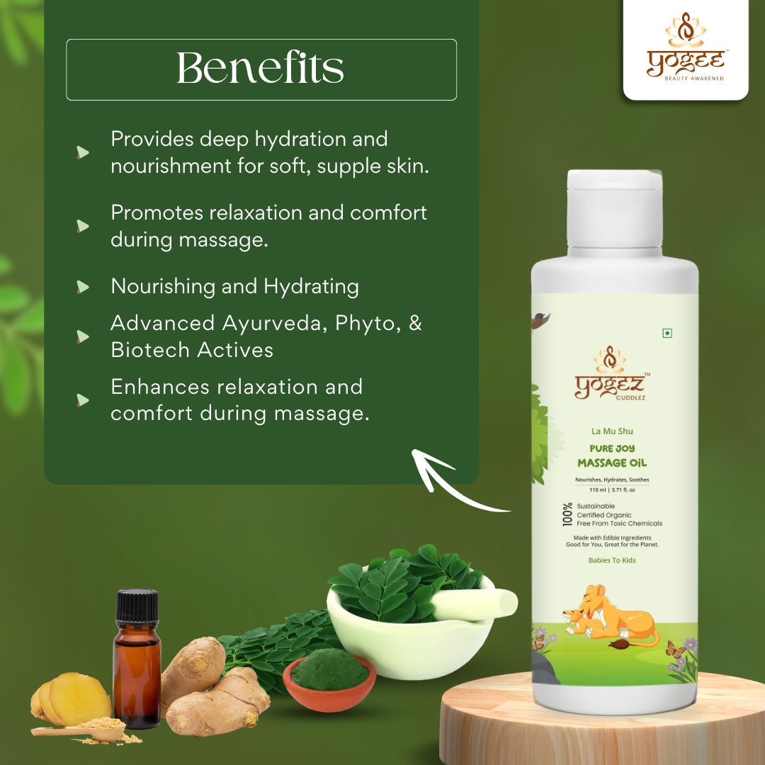 Yogez La Mu Shu Pure Joy Massage Oil  Grab2Buy Yogez Grab2Buy