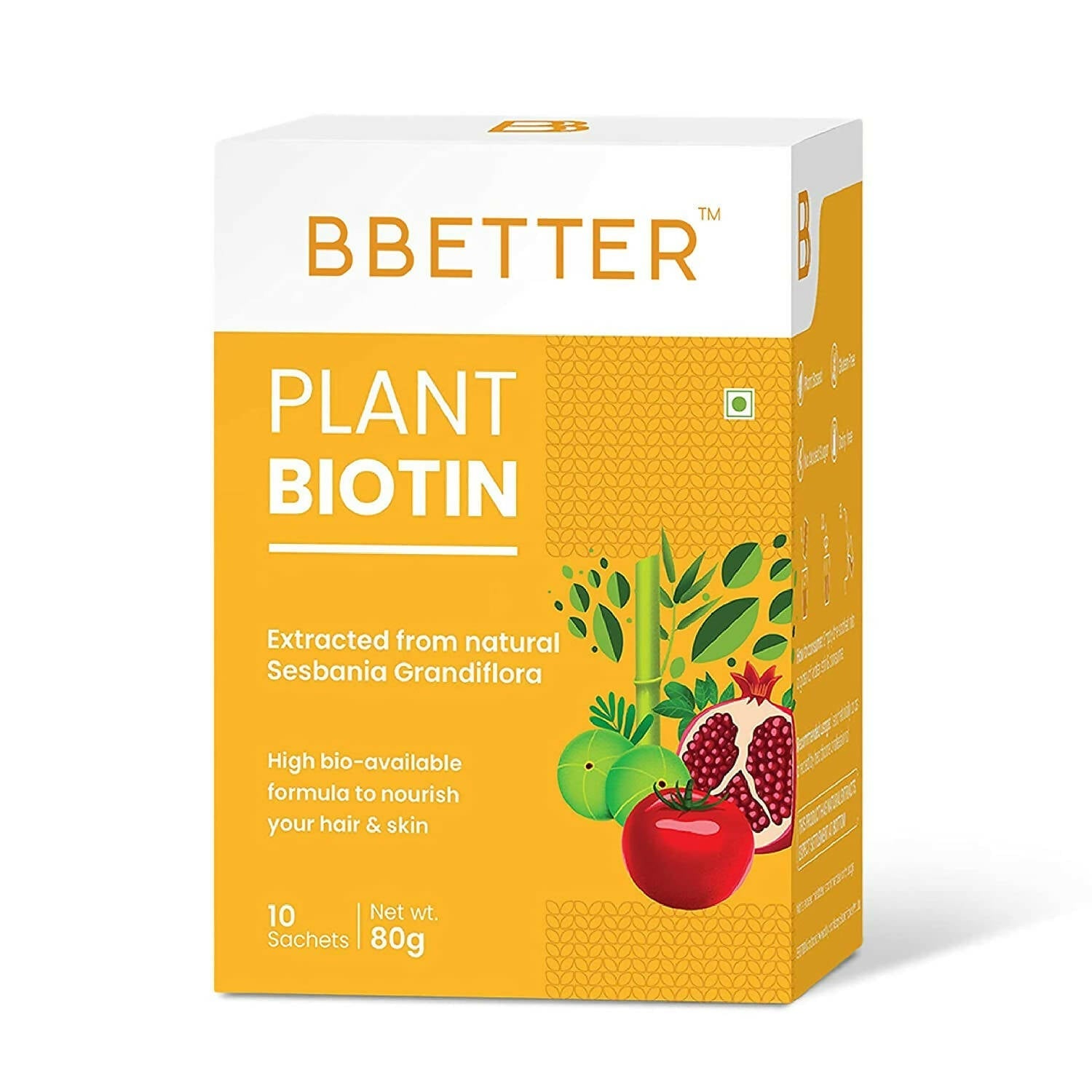 BBETTER Plant Biotin Powder 